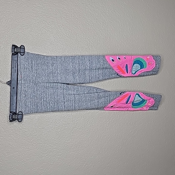 Mini Boden Other - 3/$15 SALE Mini Boden 5-6 Butterfly Applique leggings gray marl